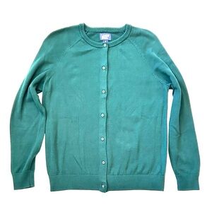 Women’s Lands End Cardigan Sweater Size M